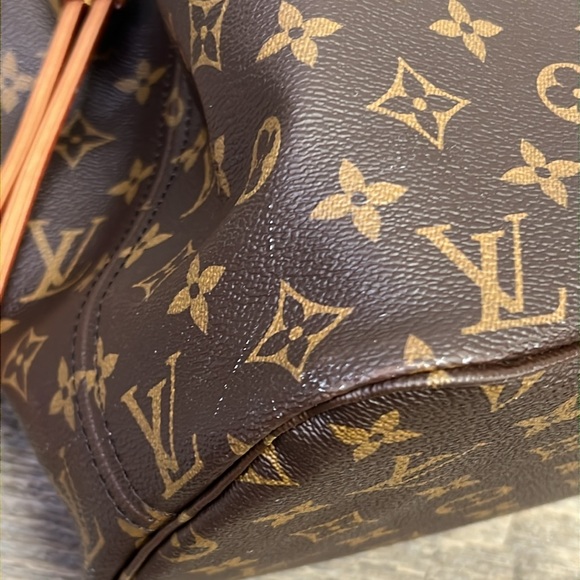 SOLD IN STORE Louis Vuitton Monogram  NEVERFULL  with Pochette - Picture 16 of 17